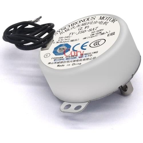 1PC AC 220V-240V 4W 50/60Hz Synchronous Motor for Air Blower TYJ50-8A7 Microwave Oven Tray Motor CW/CCW 5/6 r/min