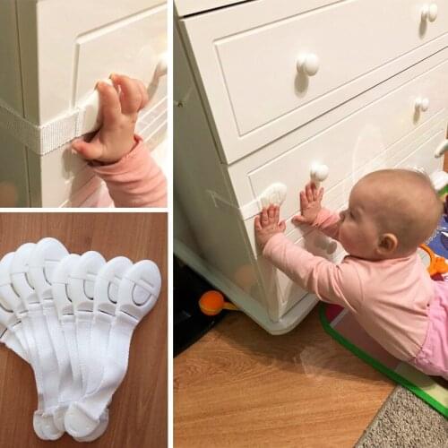 5 pieces Baby Child Dafety Care Plastic Lock Baby Protection Drawer Door Cabinet Cupboard Toilet Safety Lock Baby Protection