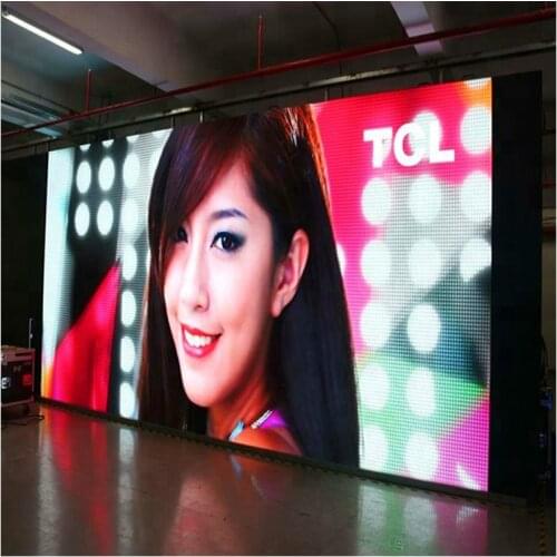 Ali express led sign P10 Indoor module led ekran 320x160mm module resolution 32x16dots full color led display