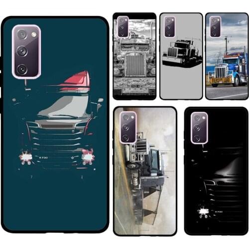 Truck Car Soft Case For Samsung Galaxy S21 Ultra S20 FE Note 20 Note 10 Plus S8 S9 S10 Phone Cover
