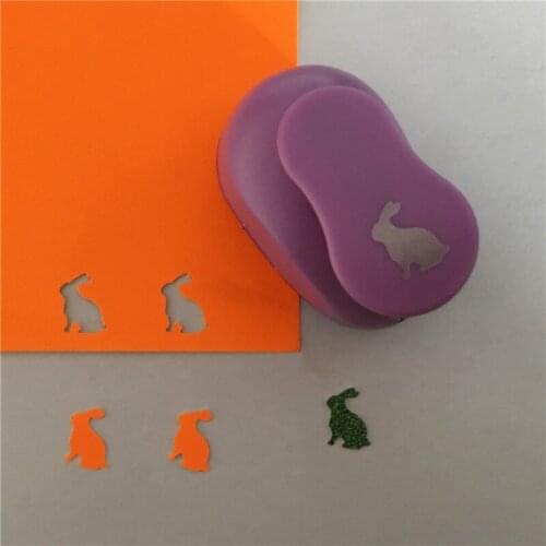 Free Ship Rabbit shape 5/8" EVA hole punch Easter gift handmade bunny craft punch cortador de papel de scrapbook hare puncher
