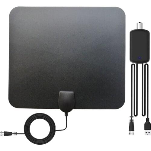 Indoor Digital HDTV Antenna TV High Gain Amplifier Signal Booster Digital Antenna TV Aerial Signal Amplifier