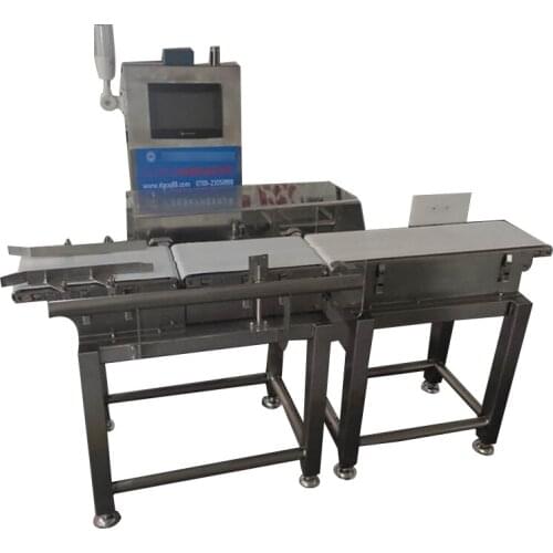China Automatic Conveyor Belt Food Package Check Weigher Machine Automatic weighing and sorting machine