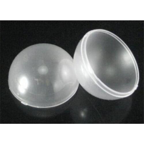 MHOS-48 Led Lampshade, LED Ball Lens, PC grinding surface Covering, Size: 48X26mm , Transparent color