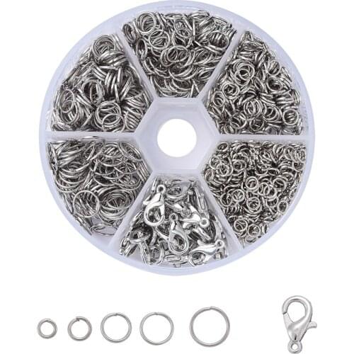 Cute Sliver Color Metal Lobster Clasp Hooks For Women Jewelry Making Necklace Bracelet Chain DIY Supplies Accessories