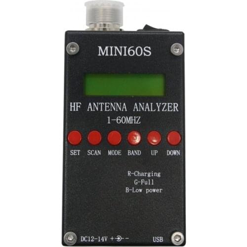 MINI60S SARK100 1-60Mhz Android HF Antenna Analyzer for PC Upgraded Version