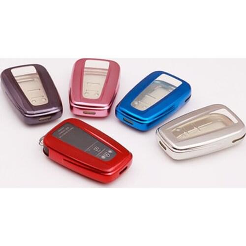 My Good Car Silicone plated key case key case key ring cover Interior modification For Toyota C-HR CHR 2016-2018 car accessories