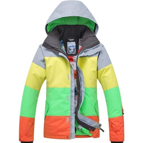 Free shipping Gsou Snow Man Skiing Wear Breathable and Waterproof Windproof Ski Jacket Men Winter Sport Ski Suit Snowboard Suit