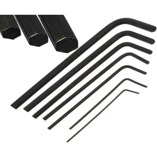 7Pcs 0.7mm-3mm Micro Hexagon Hex Allen Key Set Wrench Screwdriver Tool Kit