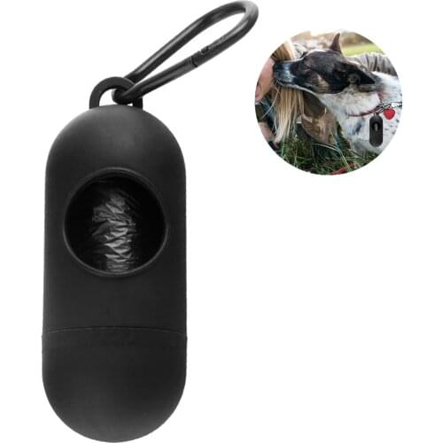 Disposable Pet Waste Bag Dispenser Portable Dog Poop Bag Dispenser Pet Waste Bag Holder Pet Cleaning Supplies For Cats Dogs