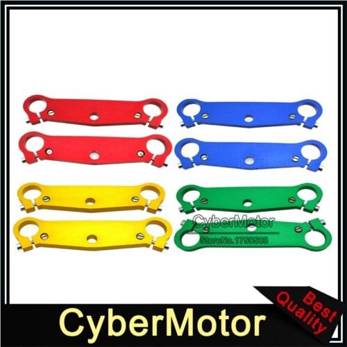 Front Fork Triple Tree Clamps Plate For Chinese 2 Stroke 47cc 49cc Mini Moto Pocket Bike Cags Mx-3 GP-RSR MTA1 MTA2 A1 A2 A3
