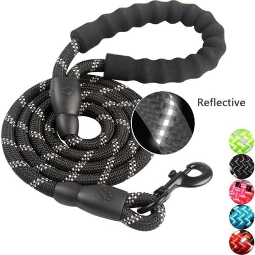 Dog Leash Running Walk Trainning For Large Small Cat Pets Leashes Reflective Durable Dog Leash Nylon Rope Pet Supplies