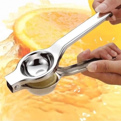 Manual Juicer Home Lemon Clip Squeeze Juice Stainless Color Steel Press Juice Kitchen Orange Mini Supplies Z8P0