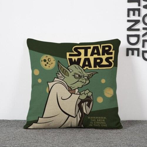 Star Wars Baby Yoda Cushion Cover Home Bed Decoratives Pillows Case Decor Throw Pillows Cover
