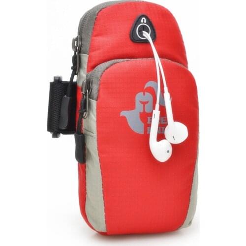 Runing Bag Outdoor Portable Arm Bag Fitness Various Mobile Phone Riding Hiking Climbing Camping Unisex Sports Elastic Storage