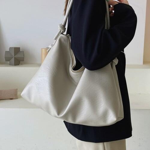 Female Hobo Bag Big Capacity Shoulder Bag Ladies Travel Messenger Handbag Quality Soft Leather Shopper Bag Large Women Tote Bags