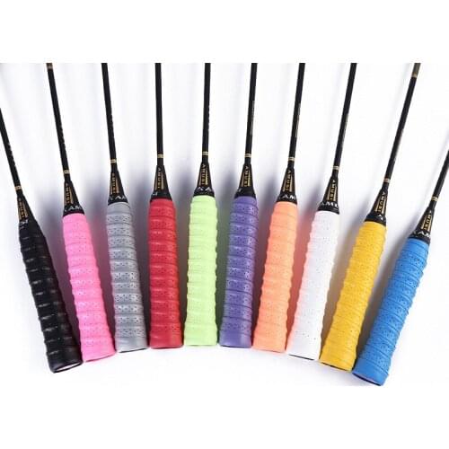 Thickened Non-slip Badminton Sweat-absorbent Belt, Film-coated Perforated Tennis Racket Handle Leather, Fishing Rod Winding Belt