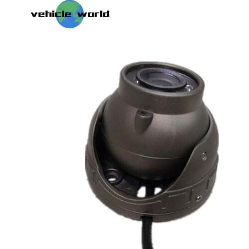 Waterproof 2.0MP AHD 1080P Metal Dome Inside Mounted IR Camera for School Bus Trailer Truck
