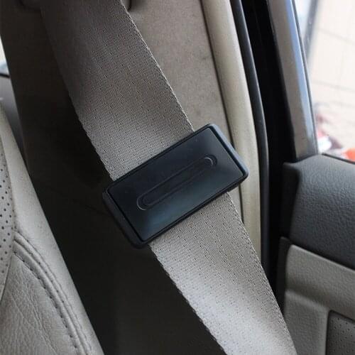 2PCS Car Universal Car Safety Belt Clip Durable Adjustable Seat Belts Holder Stopper Buckle Clamp Car Accessories