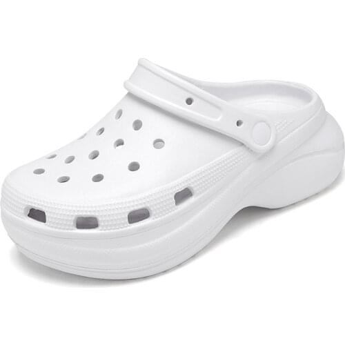 Similarfree Clogs Sandals New Arrivals Plus Size 36-44 Breathable High Quality Clog Women Sandalias Men Slippers Couple Shoes