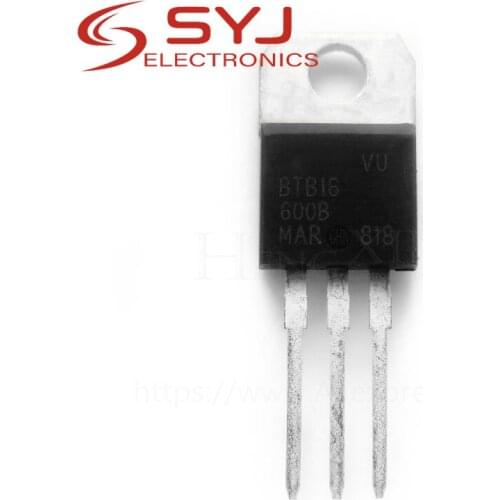 10pcs/lot BTB16-600B BTB16-600 TO-220 New origina In Stock