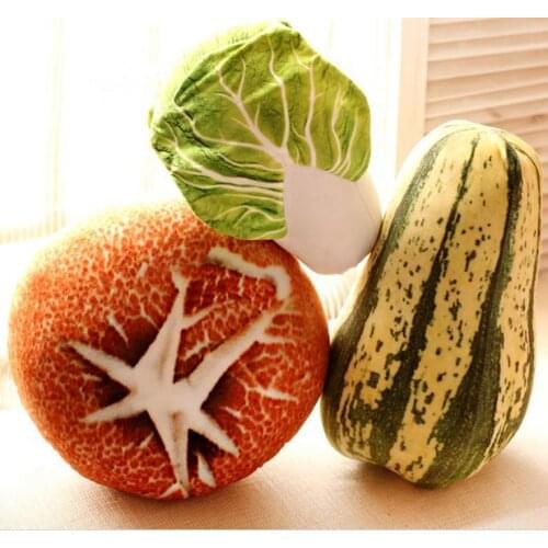 70cm Creative simulation cabbage plush toy vegetables cognitive potato mushroom Cloth doll pillow Children plush dolls gift toys