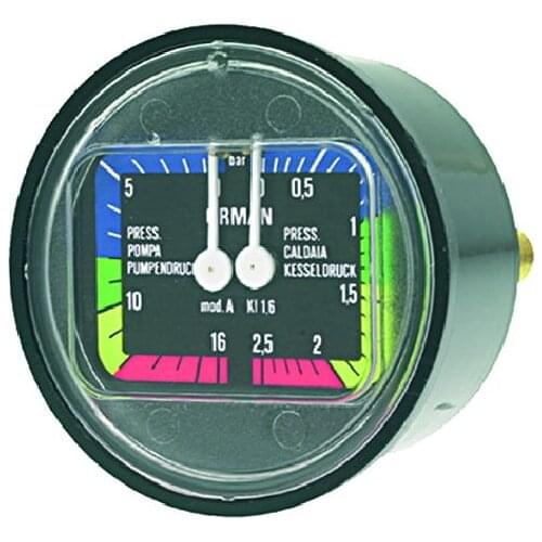 BEZZERA BOILER-PUMP PRESSURE GAUGE 63 mm