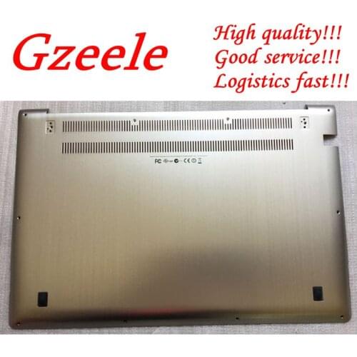 GZEELE NEW Base Bottom Cover case for ASUS UX51VZ UX51V UX51 base case bottom cover gold color