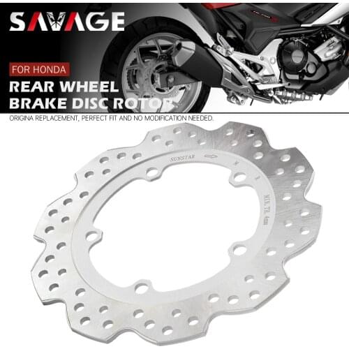 For HONDA NC750X NC700X NC750S NC700S CTX700 NC700D Integra Motorcycle Accessories Rear Wheel Brake Disc Rotor NC700 NC750 S/X