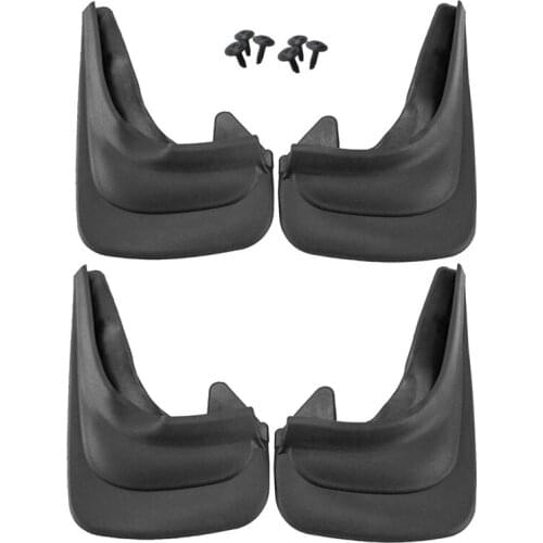 Mud Guards Universal Front & Rear Moulded Mud Flaps Car Cars Hatchback Saloon Estate
