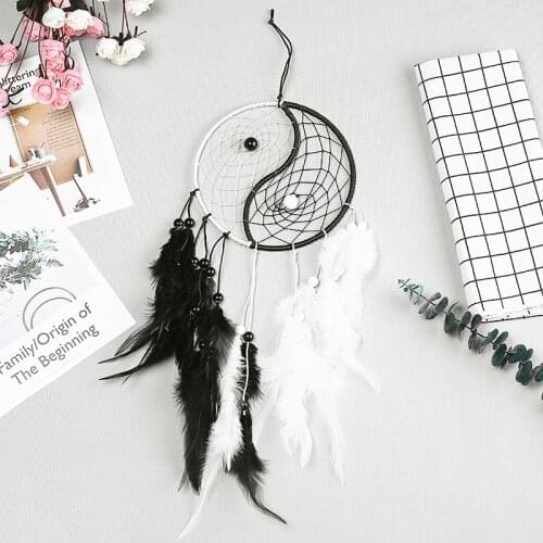 Indian Style Dreamcatcher Handmade Wind Chimes Hanging Pendant Dream Catcher Home Wall Art Hangings Decorations Home Decoration
