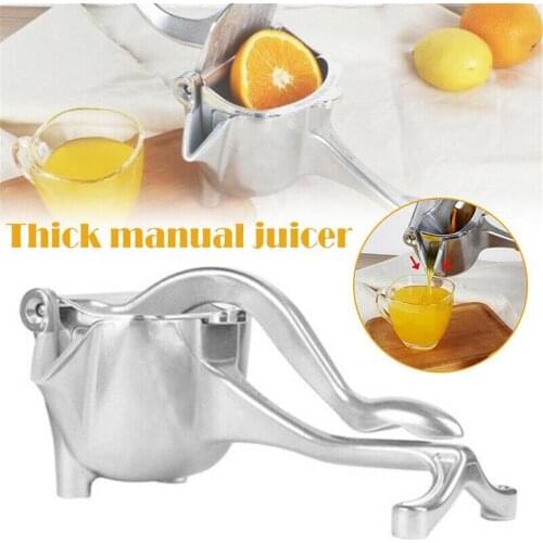 Heavy Duty Aluminum Alloy Eco Juicer Manual Multi-function Alloy Fruit Juicer EASILY REMOVABLE COMPONENTS FOR EASY CLEANING