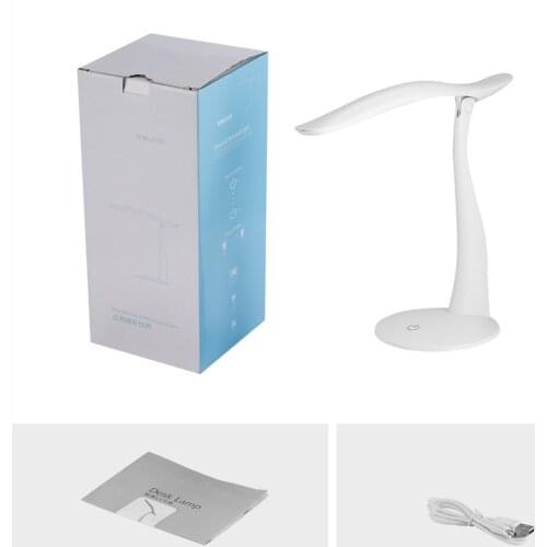 Fashionable Health Secure Long Life Energy-saving Light-adjustable Eye-protection Touching 24LED Smart Natuaral Desklight