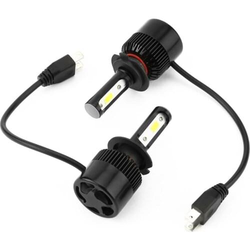 Super Bright 12-24V Universal Car LED Headlights Kit 8000LM 6500K Fog Light Bulbs High Power Headlamps