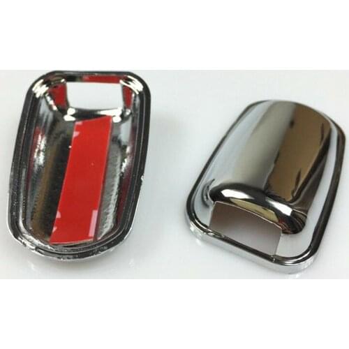 2PCS Wiper Sprinkler Head Plating Decorative Cover Automobile Wiper Sprinkler Head Accessories for Ford