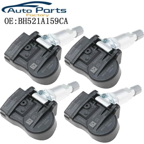 4PCS New BH52-1A159-CA BH521A159CA TPMS Tire Pressure Sensor For Land Rover Range Rover Jaguar XJ XF 315Mhz
