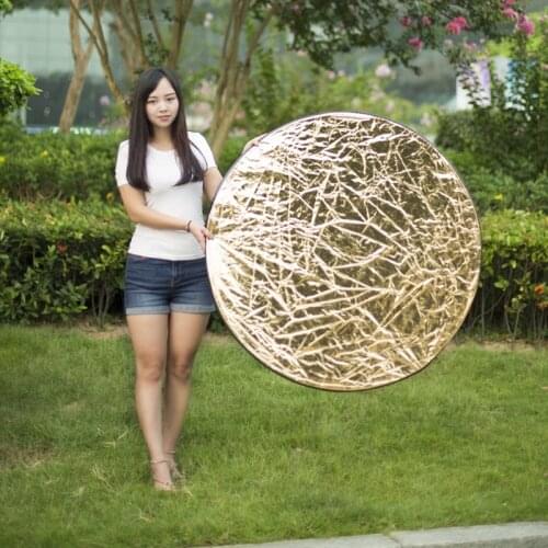 GODOX 60/80/110cm 5 in 1 Portable Collapsible Light Round Photography/Photo Reflector for Studio