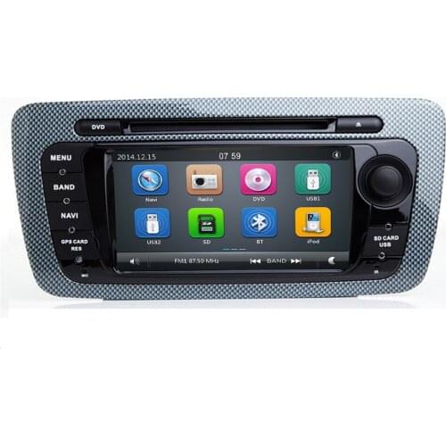2 din Car Radio car dvd player For Seat Ibiza 2009 2010 2011 2012 2013 car dvd GPS navigation maps camera