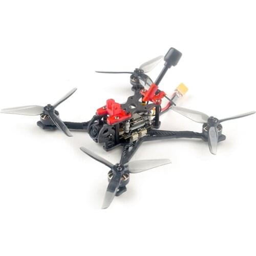 HappyModel Crux35 HD ELRS X1 CrazyF411 BLHELIS 5A With Caddx Vista Nebula Nano EX1404 KV3500 4S 3.5inch FPV Digital Drone