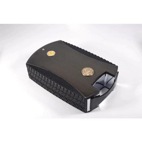 JIFENG Creative Cigar Humidor Spanish Cedar Wood With Humidifier Hygrometer Humidor For Car & Office Storage Box Fit COHIBA