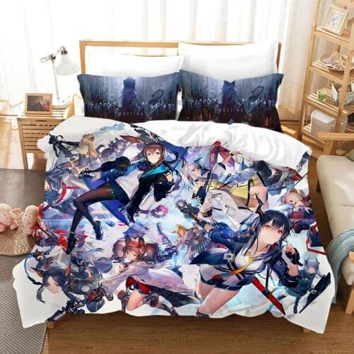 Ark Knight Cartoon Pattern Digital Printing Duvet Cover Set Home Textile Single Bed Two-piece Three-piece Set