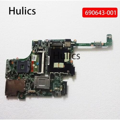 Hulics Original 690643-001 Main Board For Hp Elitebook 8570W 690643 Laptop Motherboard DDR3 mainboard
