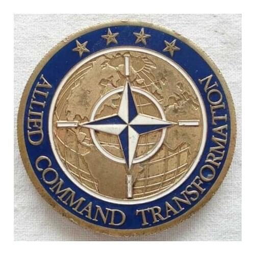 China Factory custom cheap Commander Transformation Admiral USA medal hot sales custom gold silver Paint coin Medal