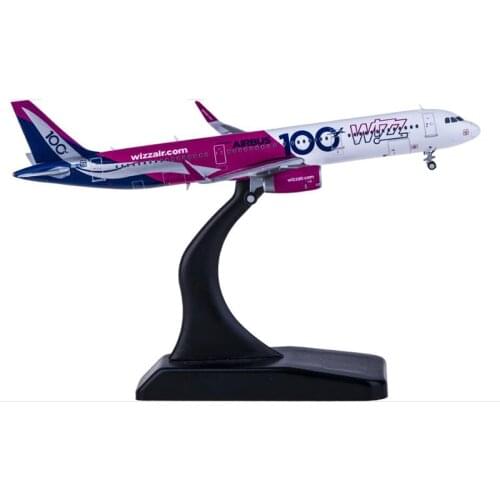 A321 Wizz Air plane model toy 1/400 Hungary Wizz Air HA-LTD 321 Passenger Plane airline aircraft airliner model Toy