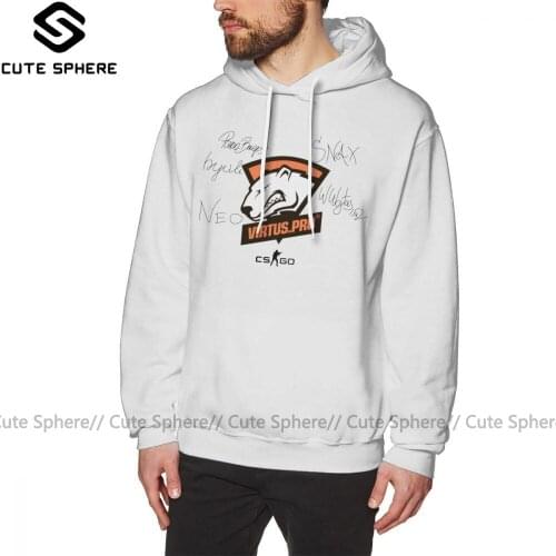 Virtus Pro Hoodie Virtus Pro Signed Players Hoodies XXL Male Pullover Hoodie Cotton Red Winter Stylish Long Sleeve Loose Hoodies