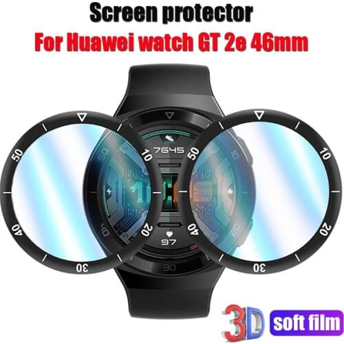 GT2E Soft Protective Film For Huawei Watch GT 2e HD TPU Screen Protector Film For Huawei Watch GT 2E 2e 46mm Smart watch film