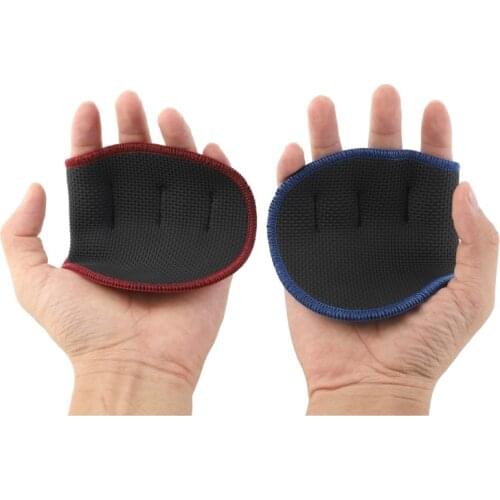 Unisex Anti Skid Weight Lifting Training Gloves Fitness Sports Dumbbell Grips Pads Gym Workout Exercises Hand Palm Protector