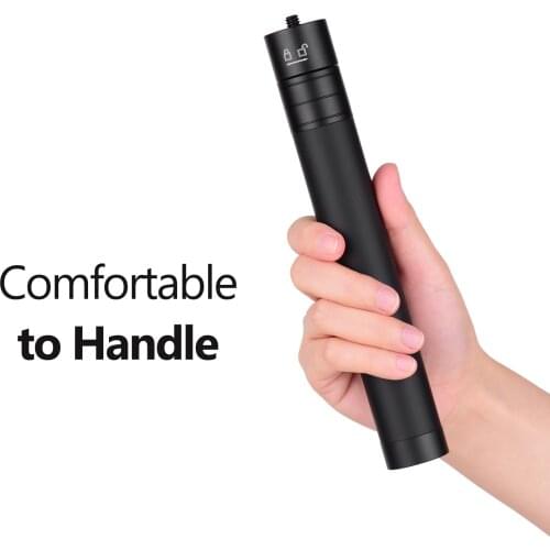 Telescopic Stabilizer Extension Rod Max. Length 73cm Aluminum Alloy Pole with 1/4 Inch Screw for Gimbal Stabilizer zhiyun Feiyu