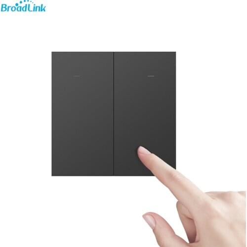 Broadlink 1/2/3 Gang Smart wall switch WIFI Glass Wireless Light switch WIFI remote Switch encendido de luz wifi