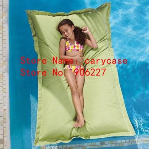 Waterproof beanbag cover Floating Swimming Pool Bean bag chair, beach beans lazy lounger